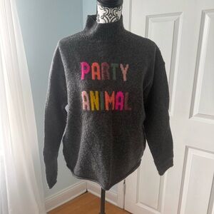 Gray Party Animal Sweater